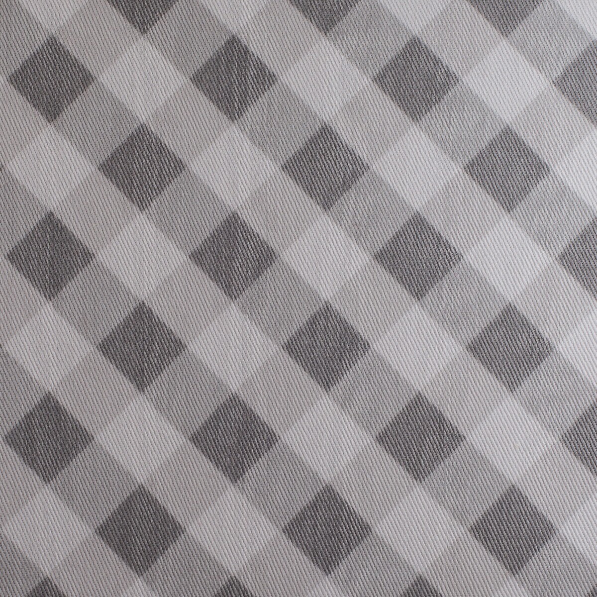Grey and White Plaid
