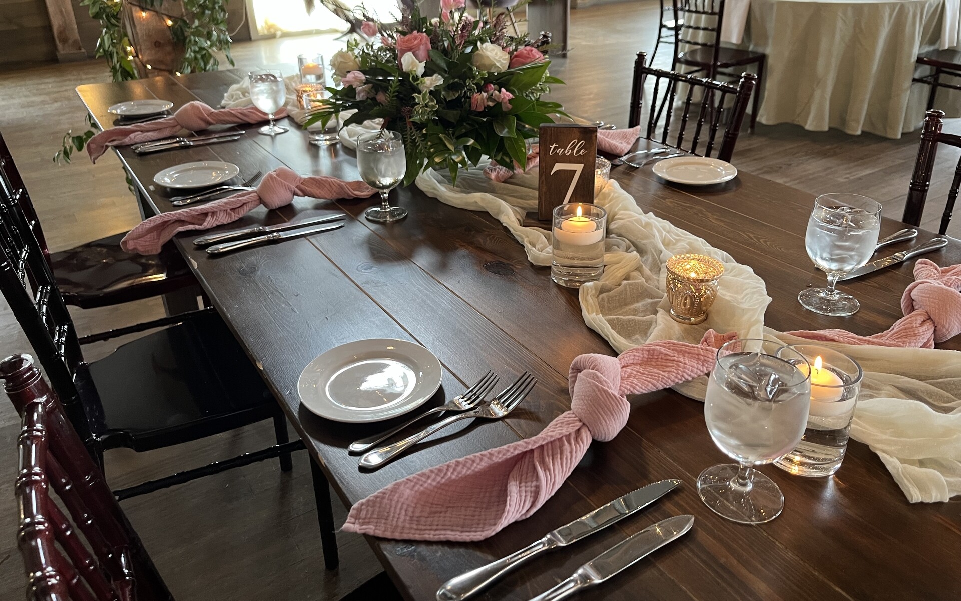 Dusty Rose Rustico Gauze