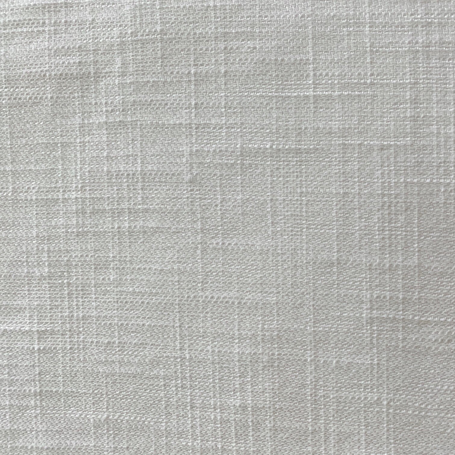 White Panama Faux Linen