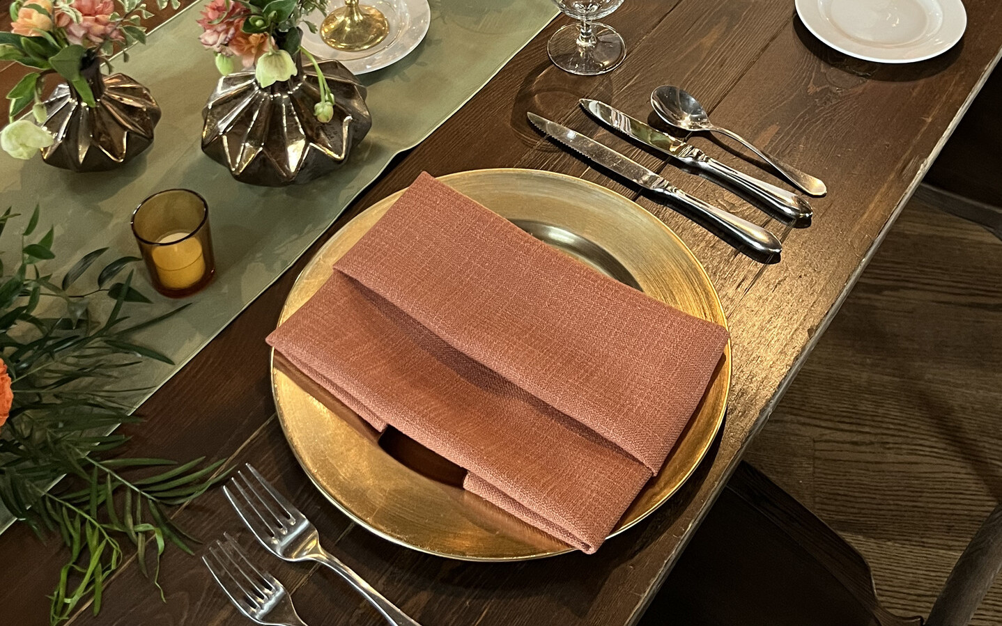 Spice Panama Faux Linen