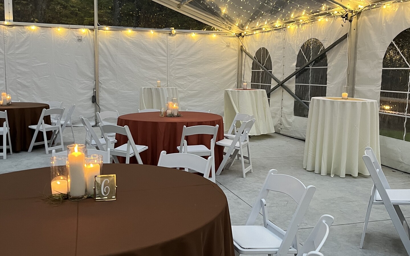 Fall tented event