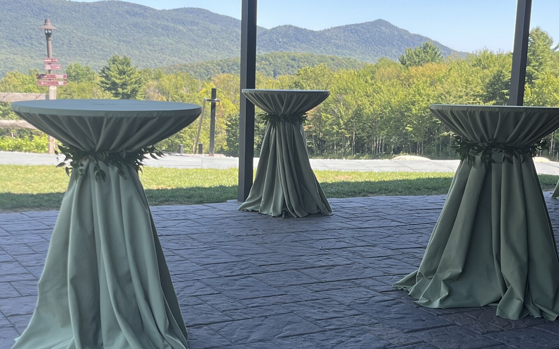 Cocktail Hour at Mountain Top Resort