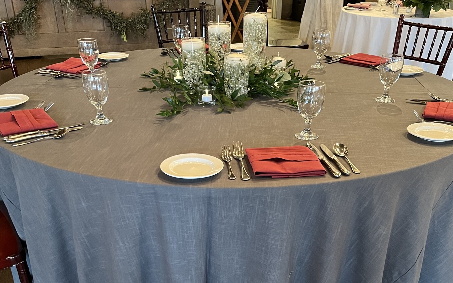 Charcoal Belize Faux Linen