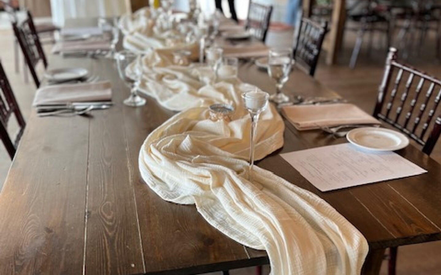 Ivory Rustico Gauze