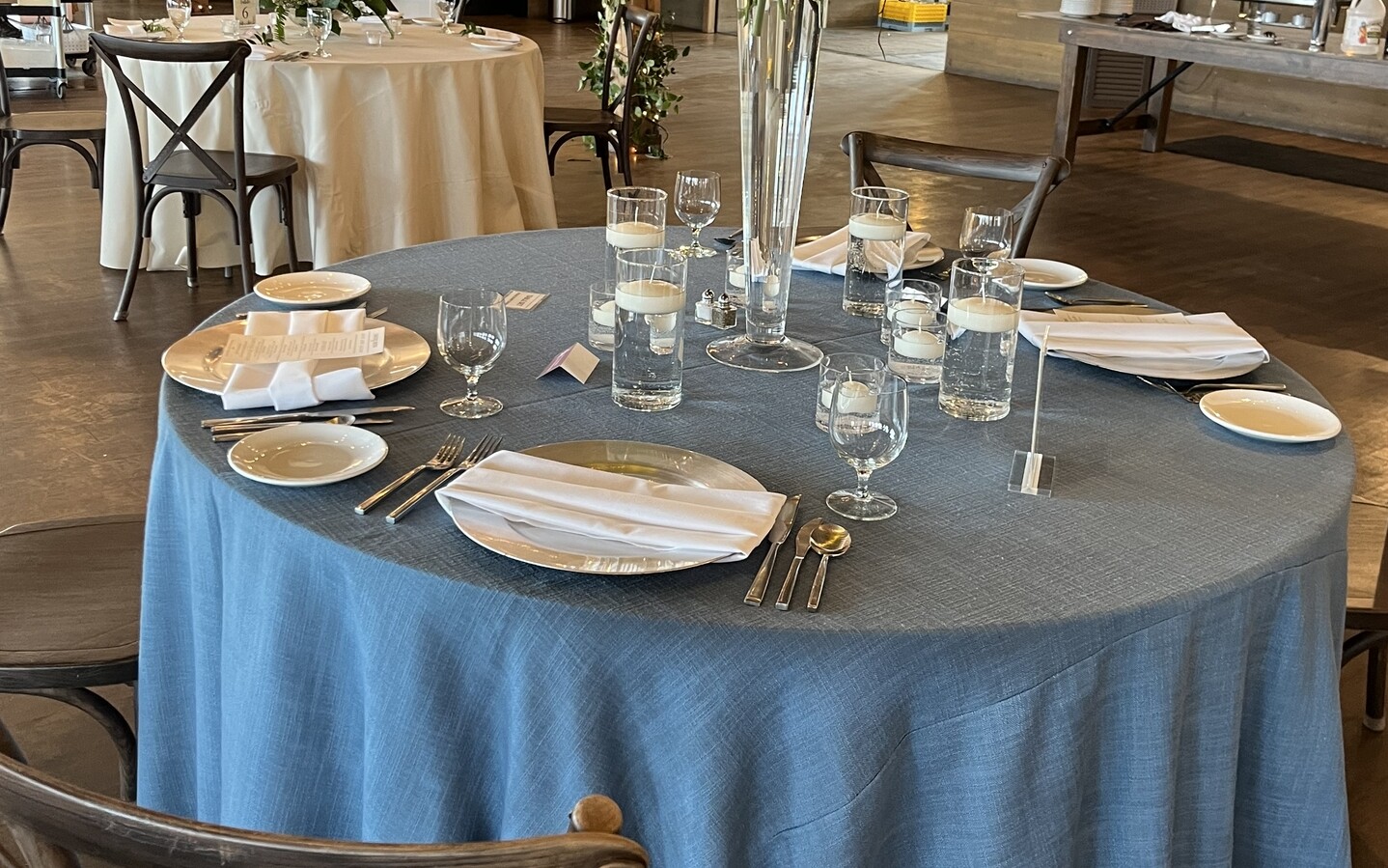 Ocean Dublin Faux Linen