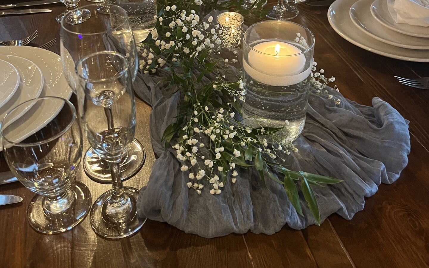 Light Blue Gauze Cheesecloth