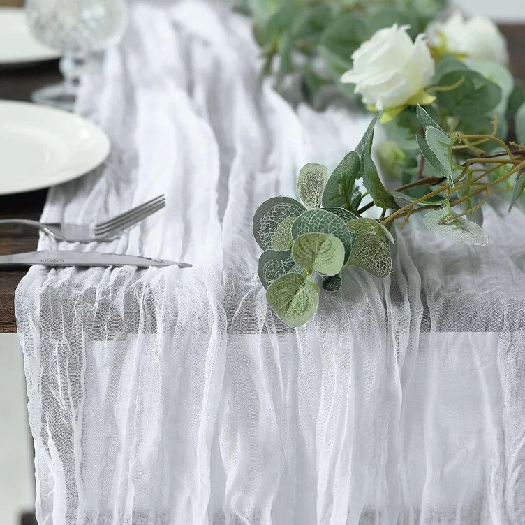 White Gauze Cheesecloth