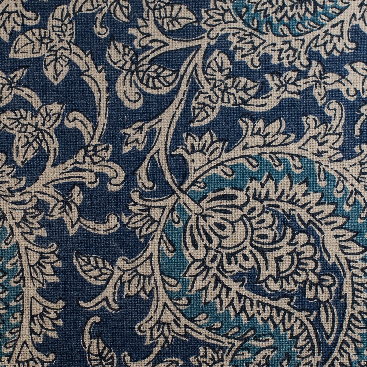 Blue Paisley Print