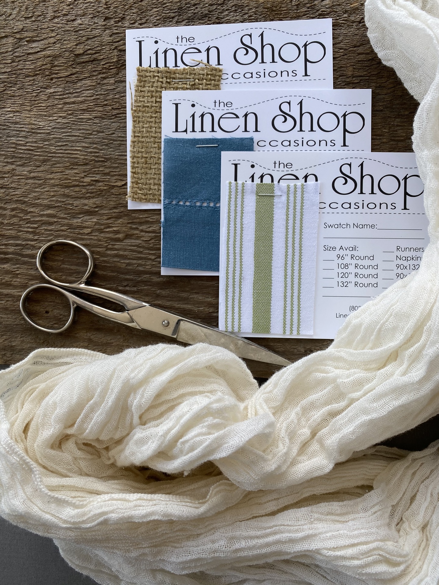Linen Swatch Samples